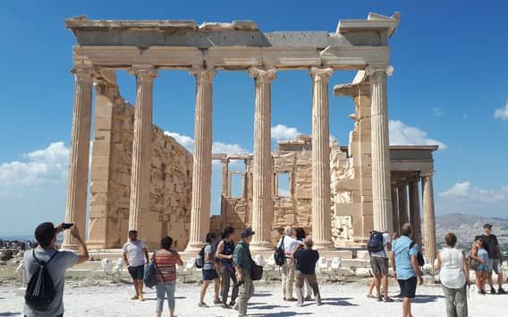 Atenas: Tour guiado em pequenos grupos pela Acrópole e Parthenon